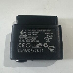 Logitech Cordless Action Controller PS2 Receiver Dongle 863240-0000 C-X2B31